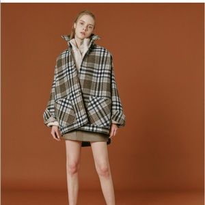 Grey Martin Shirt Coat Korean Designer Brand